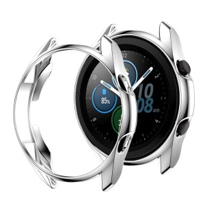 Samsung Galaxy Watch 3 45mm ケース ソフトケース全面保護 耐衝撃 柔らかい メッキ 脱着簡単 TPU ウオッチ 保護ケース 超薄型 カバー Ga