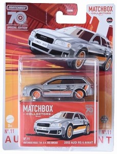 Matchbox 2002 Audi RS 6 Avant シルバー #11
