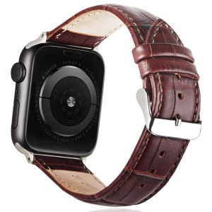 (Ｘｒｅｉｓｉ) コンパチブル Apple Watch 用バンド 40mm&41mm 本革/ビジネス用 交換ベルトピンバックル Apple Watchシリーズ 9/8/7/6/5/