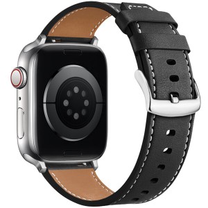 (Sunhel) コンパチブル アップルウォッチ バンド 革 Apple Watch バンド レザー レディース メンズ ビジネス 通勤用 対応 Apple Watch Se