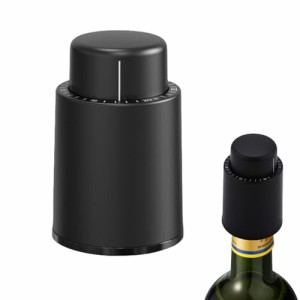 KALOLINNA ワインストッパー ワイン栓 真空式 鮮度長くキープ バキュームポンプ 真空保存 酸化防止 シャンパンストッパー 再利用可能 日