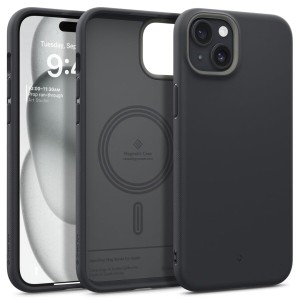 Caseology iPhone15 用 ケース MagSafe対応 米軍MIL規格 耐衝撃 グリップ 滑り止め 落下防止 TPU iPhone 15 用 カバー−ナノポップ・マグ