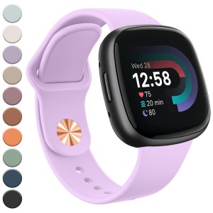 (YGTBSR) コンパチブル Fitbit Versa 4 バンド、Fitbit Versa 3 バンド、Fitbit Sense 2 バンド、Fitbit Sense バンド 防水性と 交換ベル