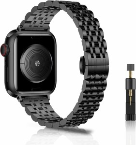 LanQii バンドコンパチブル Apple Watch Series 9/8/7/6/5/4/3/2/1/SE/SE 2/Ultra 2/Ultra 対応 (42mm 44mm 45mm 49mm) コンパチブル ア