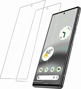 対応 Google Pixel 6a ガラスフィルム 指紋認証 保護ガラス 強化ガラス 保護フィルム 液晶 ガラス フィルム2.5Dラウンドエッジ加工 硬度9