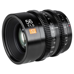 VILTROX シネマレンズ Sony Eレンズ S 56mm T1.5 E APS-C 標準 大口径 Eマウント 単焦点 交換 プライムレンズ MF マニュアルフォーカス 