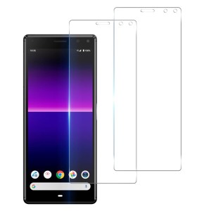 Sony Xperia8 / Xperia8 lite フィルム  指紋防止 Sony Xperia8 SOV42 / Xperia8lite 902SO SO-02M 用の ガラスフィルム 強化ガラス 液晶
