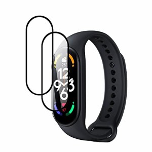 対応 Xiaomi Mi band 7 フィルム Xiaomi band 7 スマートウォッチ保護シール スマートバンド7 フィルム 液晶保護 旭硝子製 強化ガラス 高