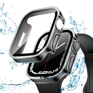 (ELYBYYLE)  for Apple Watch ケース Apple Watch Ultra2/Apple Watch Ultra ケース 対応 IP68完全防水 バンド 水泳・スポーツ専用 防水