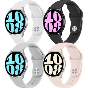 for Samsung Galaxy Watch 6/5/4 バンド 40mm 44mm/Galaxy Watch 6 classic バンド 47mm 43mm/Galaxy Watch 4 Classic 46mm 42mm/アクテ