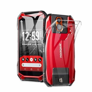 Kyocera 京セラ TORQUE G04 ケース トルクG04 カバー クリア 衝撃吸収 ソフトカバー 透明TPU シリコン 耐衝撃カバー 防塵 黄変防止 薄型 