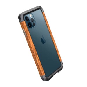 2023 アイフォン 15 プロ マックス 対応ケース アルミバンパー 側面カバー 枠 メタル ウッド iPhone 15 Pro Max ケース ダブル構造 木製