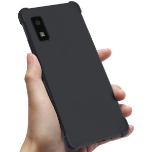 AQUOS wish AQUOS wish2 耐衝撃 ケース シリコン SH-51C SHG06 カバー 薄型 スリム TPU カメラ保護 ワイヤレス充電 ケース ストラップホ