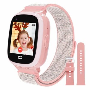 AYATAHA(R) キッズスマートウォッチ 多機能 4G スマートウォッチ 子供向け Kids Smartwatch 通話 ビデオチャット GPS位置確認 WIFI SOS 