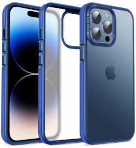 Sibada iPhoneケース iphone14promaxケース マット感 耐衝撃半透明 画面保護 レンズ保護 スリム薄型デザイン 携帯電話ケース iPhone 14 P