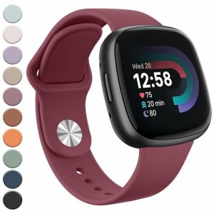 (YGTBSR) コンパチブル Fitbit Versa 4 バンド、Fitbit Versa 3 バンド、Fitbit Sense 2 バンド、Fitbit Sense バンド 防水性と 交換ベル