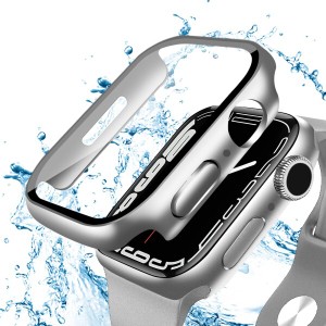 ANYOI 対応 Apple Watch ケース 40mm 防水 ケース アップルウォッチ カバー ガラスフィルム 一体型 アップルウォッチ ケース 耐衝撃 装着