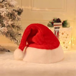 サンタ帽 クリスマス帽子 クリスマス サンタコスプレ サンタ帽 大人用 可愛い 仮装 赤 暖かい ふわふわ 男女兼用 パーティー用品 新年 ク