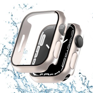 TEMEDO 対応 Apple Watch ケース 41mm アップルウォッチ カバー 防水ケース Apple Watch カバー 防水 全面保護 二重構造 アップルウォッ