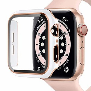 Miimall 一体感ケースApple Watch 40mm 専用 アップルウォッチ シリーズ 4/5/6/SE ケース アップルウォッチ 40mm保護ケース キズ防止 防