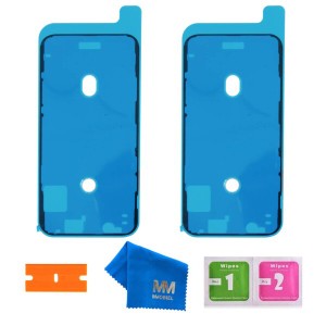 MMOBIEL 液晶ディスプレイ防水テープ2枚 に対応 iPhone 11 Pro - 5.8 inch - 液晶ディスプレイ用フレーム ツールキット付き
