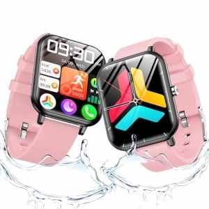 スマートウォッチ Bluetooth5.3 活動量計 超薄型 iPhone/アンドロイド対応 Smart Watch 着信/メッセージ通知 IP68防水 スポーツウォッチ 
