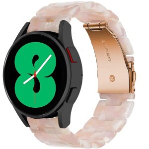 Miimalll樹脂バンド For Galaxy Watch 4/Watch Active 3バンド かわいい 20mm通用バンド Galaxy Watch 交換バンド オシャレ 樹脂材質 調