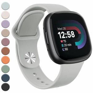 (YGTBSR) コンパチブル Fitbit Versa 4 バンド、Fitbit Versa 3 バンド、Fitbit Sense 2 バンド、Fitbit Sense バンド 防水性と 交換ベル