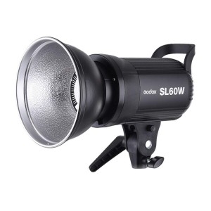 SL-60W 5600K 60WハイパワーLEDビデオライト、Bowensマウント、フォトスタジオ写真撮影用ビデオ録画ホワイトバージョン