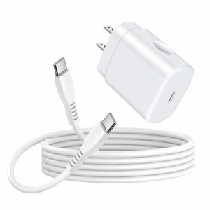 AILKIN iPhone15 充電器 25W PD/PPS 急速充電 (PSE認証済み) iPad Pro 充電器 USB C-C 充電ケーブル 1.83M付き iPhone Type C 充電器 USB