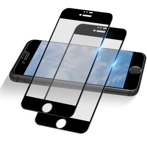 ゲームに最適】iphone7 フィルム さらさら iPhone8 全面保護フィルム アンチグレア アイフォン 7/8 フィルム サラサラ 指紋防止 ノングレ