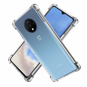 対応 OnePlus 7T ケース クリア ケース OnePlus7T カバー OnePlus 7T シェル スマホ保護カバー 〔SGS認証 クリア 美しい 光沢感 落下防止