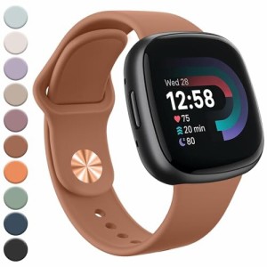 (YGTBSR) コンパチブル Fitbit Versa 4 バンド、Fitbit Versa 3 バンド、Fitbit Sense 2 バンド、Fitbit Sense バンド 防水性と 交換ベル