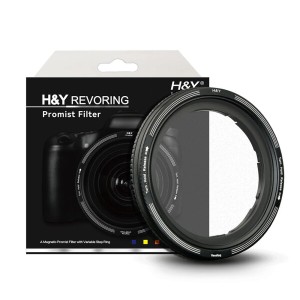 H&Y ソフトフィルター 67-82mm REVORING ホワイトプロミスト 1/2 レボリング 可変ステップアップリング付 White Promist 1/2 フィルター