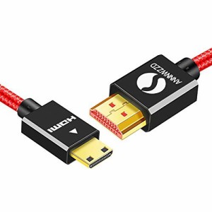 ANNNWZZD ミニHDMI 変換, Mini HDMI 変換 ミニHDMI 変換 Mini ノートパソコン、カメラなどに対応した3D 4K 1080P 1M