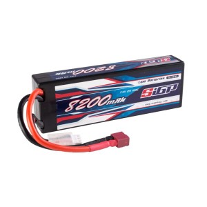 SIGP 2S 7.4V 8200mAh リポバッテリー 100C Tプラグ ハードパック RC 無人ヘリコプターRCトラックRCトラギー RCモデル FPVレーシングに適