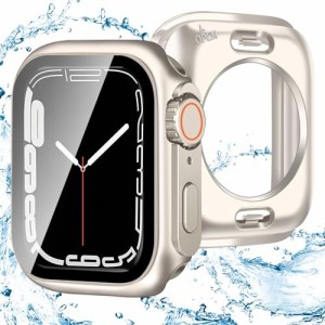 CABOBE 対応 Apple Watch ケース 44mm 防水ケース 360ど度 Apple Watch Ultra風ケース アップルウォッチSE2/SE/6/5/4 カバー Apple Watch