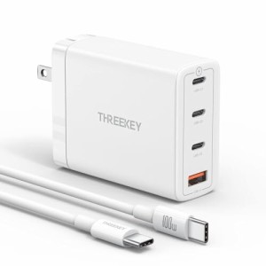 PD 充電器 100W 急速充電 4ポート搭載 USB C/USB-A GaN 窒化ガリウム素材使い 折り畳み式 超コンパクトなPD充電器 PPS規格とQC3.0規格を