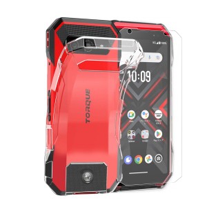 Mutucu Kyocera TORQUE G06 KYG03ソフトケース au TORQUE G06 透明ソフトカバー トルク ジーゼロロク専用TPUクリアケース 衝撃吸収 全面