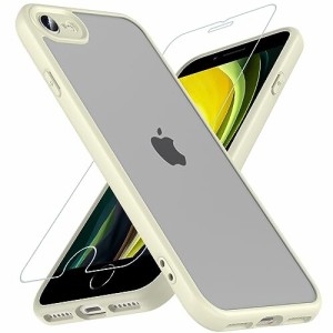 OWKEY iPhone SE ケース iPhone SE3 SE2 iPhone8 ケース半透明 米軍MIL規格 アイフォンse スマホケース 薄型 軽量 iPhone SE3 SE2 カバー