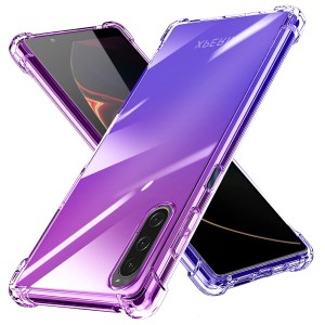 Xperia 5 ケース クリア 耐衝撃 TPU薄型 SO-01M /SOV41 カバー 軽量 滑り止め 黄変防止 柔軟 Qi充電 衝撃吸収 指紋防止 米軍MIL規格取得 