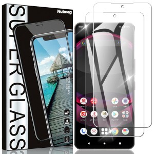 NutmegSHARP AQUOS R8 Pro SH-51D 用の ガラスフィルム シャープ アクオス R8プロ 用の フィルム 日本旭硝子素材 AQUOS R8 Pro SH-51D 用