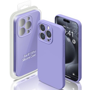 iPhone15Pro ケース シリコン衝撃吸収 スリム 薄い シリコンケース カバー 耐衝撃 スマホカバー シンプル 携帯ケース SILICONE CASE スト