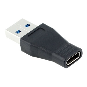 CY USB-C USB 3.1 C型雌ねじ回転USB 3.0 A雄ねじデータアダプタ、ノートパソコンタブレット携帯電話に適用