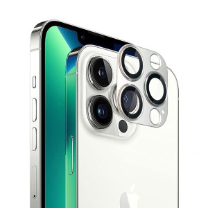 Joolin レンズ保護フィルムiPhone 13 Pro/iPhone 13 Pro Max用 カメラフィルム カメラ保護カバー アルミ合金製 傷防止 アイフォン13プロ/
