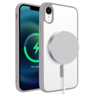 Lipvina iPhone8ケース Magsafe 対応 iPhone8ケース スマホケース iphone 8 米軍MIL規格 マグセーフ クリア 耐衝撃 透明 ワイヤレス充電