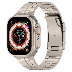Apple watch バンド チタニウム アップルウォッチ バンド チタン製互?ベルト apple watch series Ultra2/Ultra/9/8/7/6/5/4/3/2/1 38mm 4