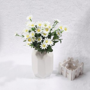人工造花白色?菊48本セット プラスチック製 35cm 長さ 4cm 花径 可愛い 室内装飾 純真で清潔な花