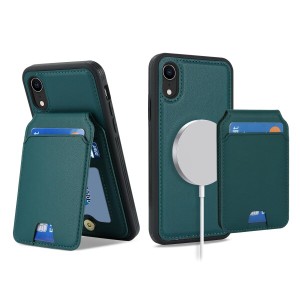 Ｈａｖａｙａ iPhone XR ケース MagSafe iPhonexr ケース スマホケース マグセーフ 耐衝撃 レザー 背面カード収納 分離式 ワイヤレス充電