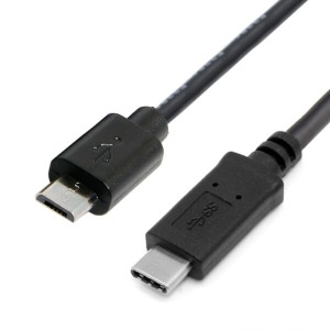 CY Cable USB 3.0 3.1 Type C オスコネクター OTG - Micro USB 2.0 オス データケーブル ノートパソコン用